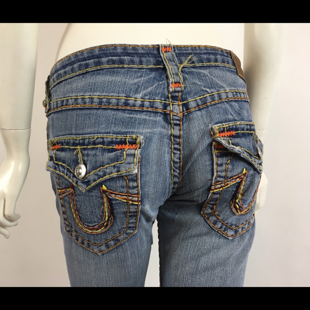 True Religion SZ 28 Light blue denim jeans!